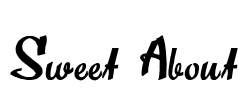 Sweet About Font Image