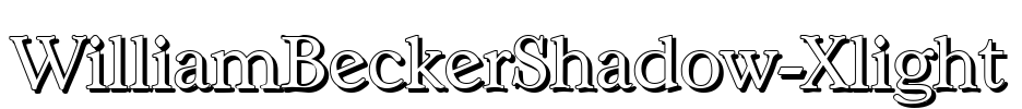 WilliamBeckerShadow-Xlight