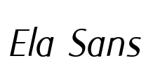 Ela Sans