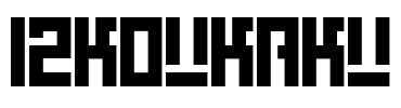 I2koukaku Font Image