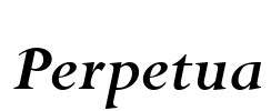 Perpetua Font Image