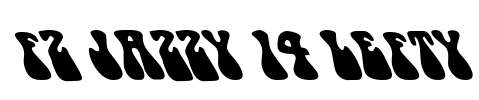 FZ JAZZY 14 LEFTY Font Image