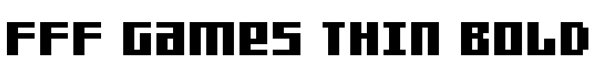 FFF Games Thin Bold