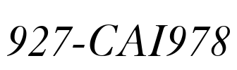 927-CAI978