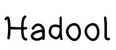 Hadool Font Image