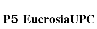 P5 EucrosiaUPC Font Image