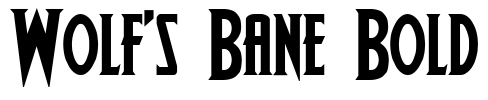 Wolf's Bane Bold