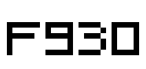 F930 Font Image