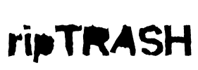 ripTRASH Font Image