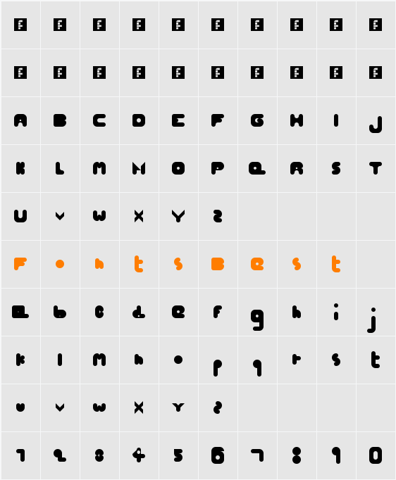 hellogoodbye Character Map