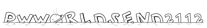 PWWORLDSEND2112 Font Image