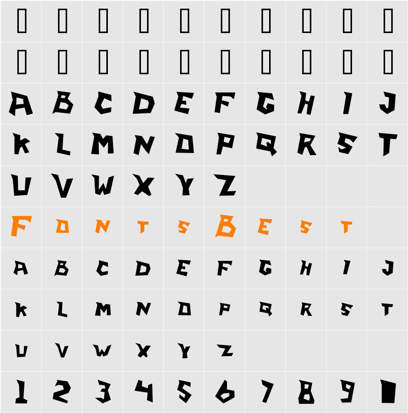 I Learn From Wall Character Map