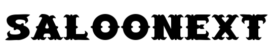 SaloonExt Font Image