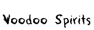 Voodoo Spirits Font Image