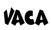 Vaca Font Image