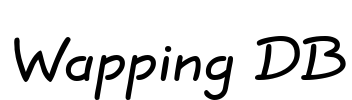 Wapping DB Font Image