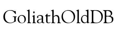 GoliathOldDB