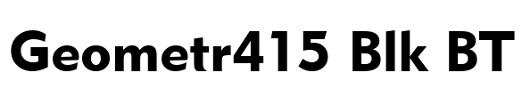 Geometr415 Blk BT