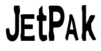 JetPak Font Image