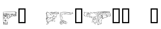 KR Corners 2 Font Image