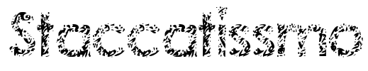 Staccatissmo Font Image