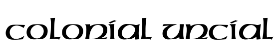 Colonial Uncial