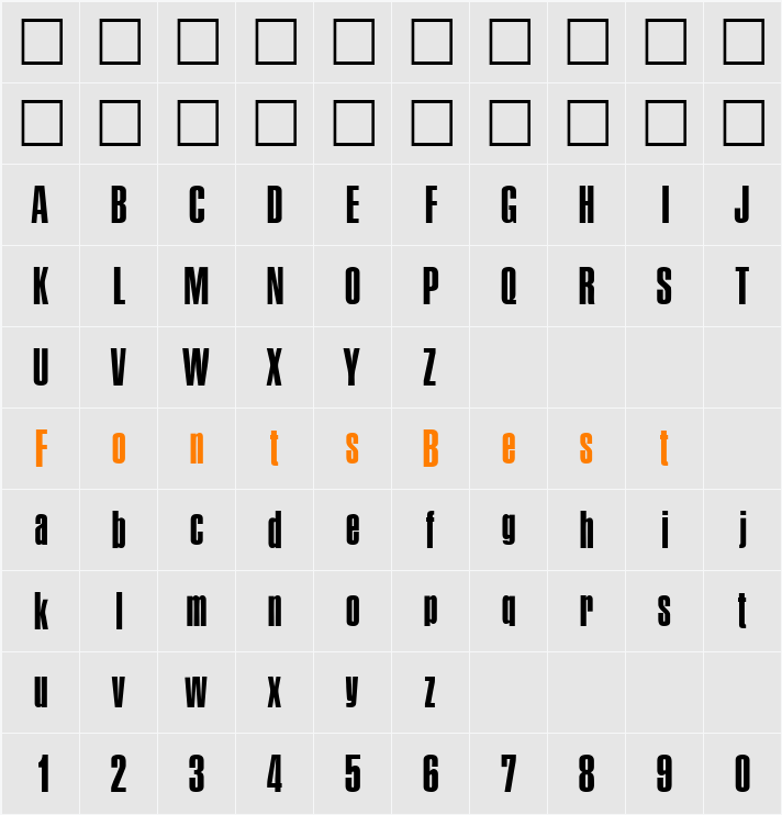 Persistent DB Character Map