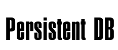 Persistent DB Font Image