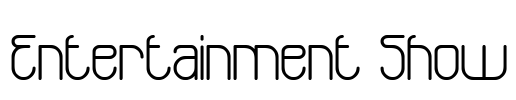 Entertainment Show Font Image