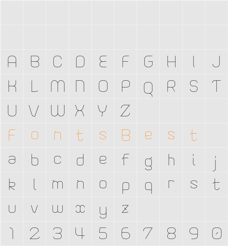 Sweet Confusion Character Map