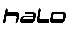 Halo Font Image