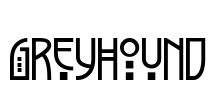 Greyhound Font Image