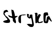 Stryka Font Image