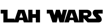 Lah Wars Font Image