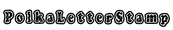 PolkaLetterStamp
