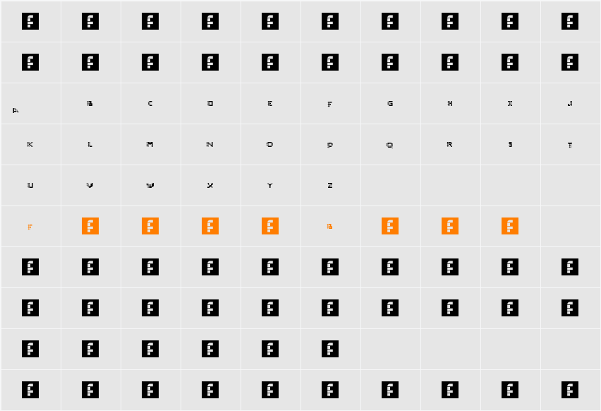 locopogo Character Map