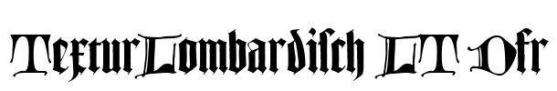 TexturLombardisch LT Dfr Font Image