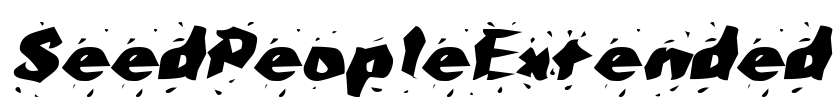 SeedPeopleExtended Font Image