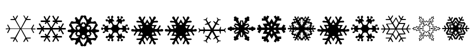 SchneeFlakenTwo Font Image