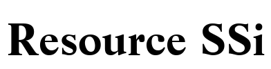 Resource SSi Font Image