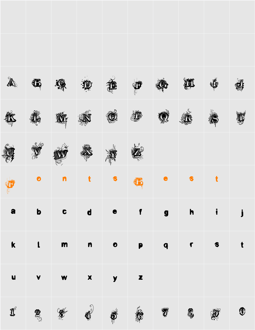 Vtks Revolt Character Map
