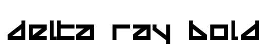 Delta Ray Bold