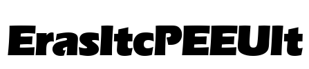 ErasItcPEEUlt Font Image