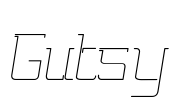 Gutsy Font Image