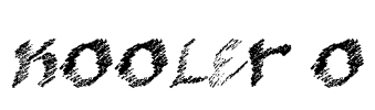 kooler O Font Image