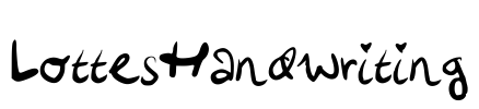 LottesHandwriting