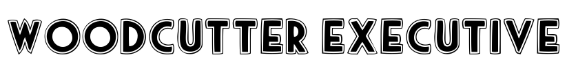 woodcutter executive Font Image