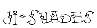 JI-Shades Font Image