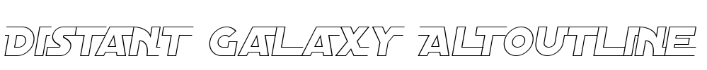 Distant Galaxy AltOutline