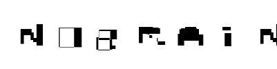 nobrain Font Image